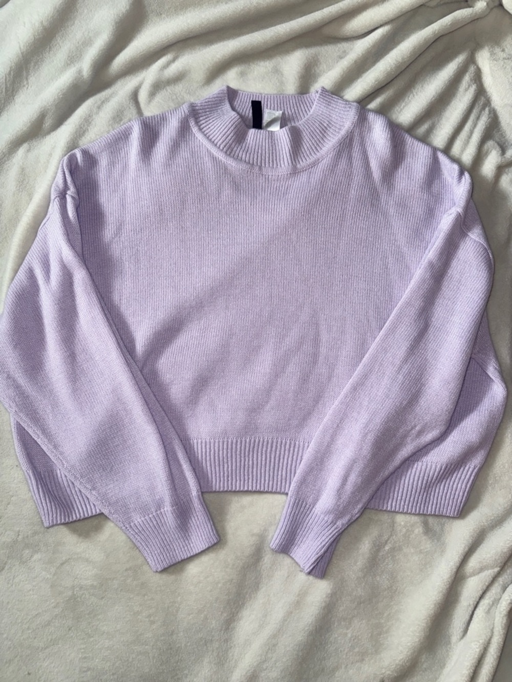 H&M Pastel Lavender Crewneck Sweater